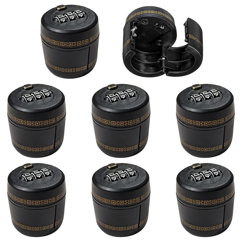 Wine Beer Combination - AB34-Secure Top Caps, 8 stuks wijncombinatiesloten,