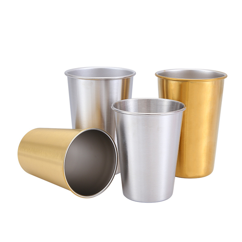 Wine Beer Coffee Drink - 50 stuks/lot 304 roestvrijstalen metalen beker