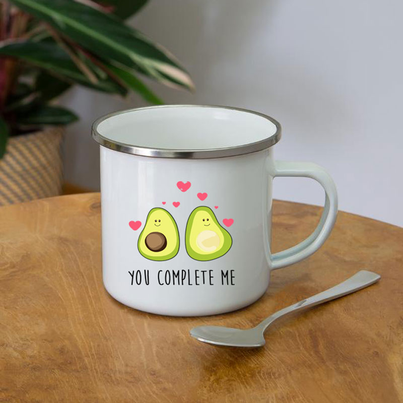 Wine Beer Coffee Drink - Cartoon Je Compleet Me Avocado Print