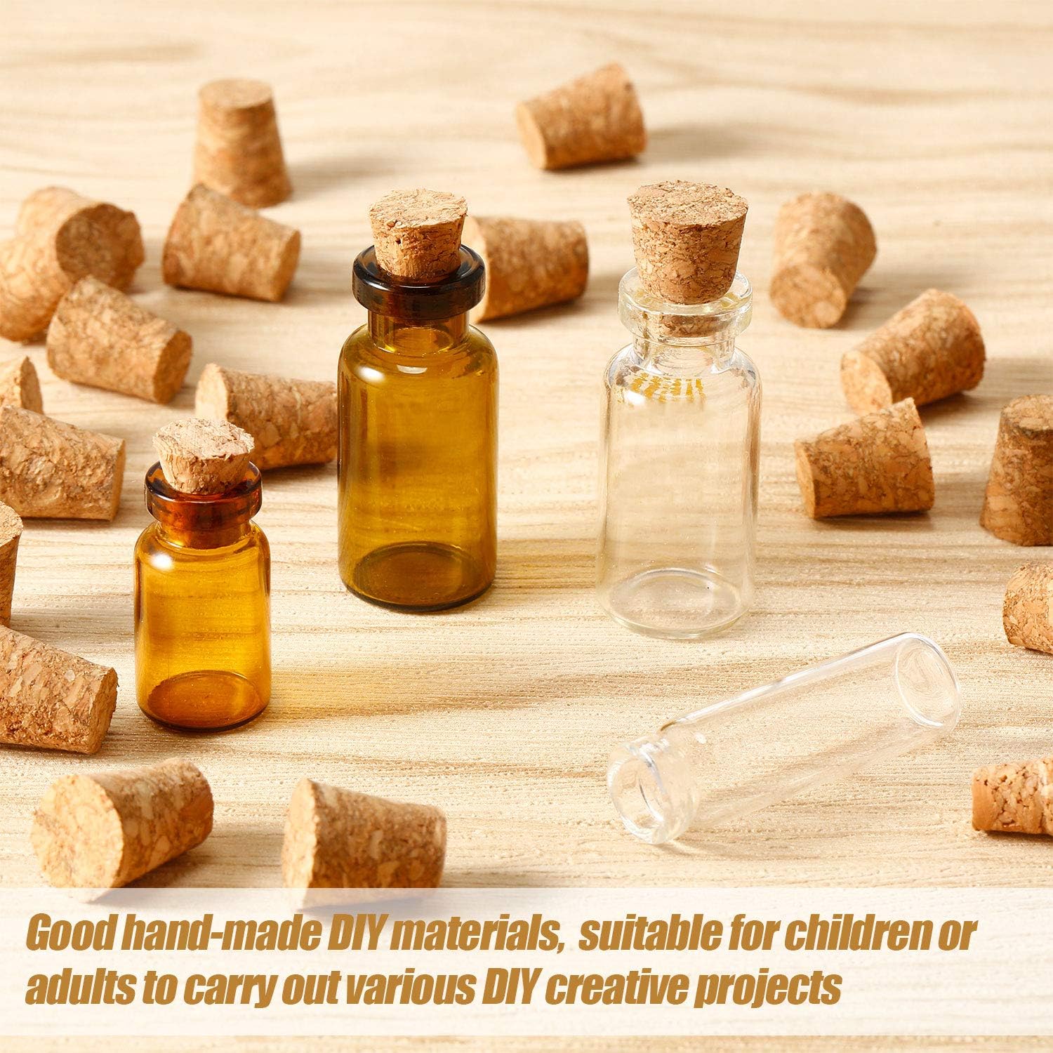 100 Pak Diverse Kurk Stoppen W - Wine Bottle Size recensie en prijs