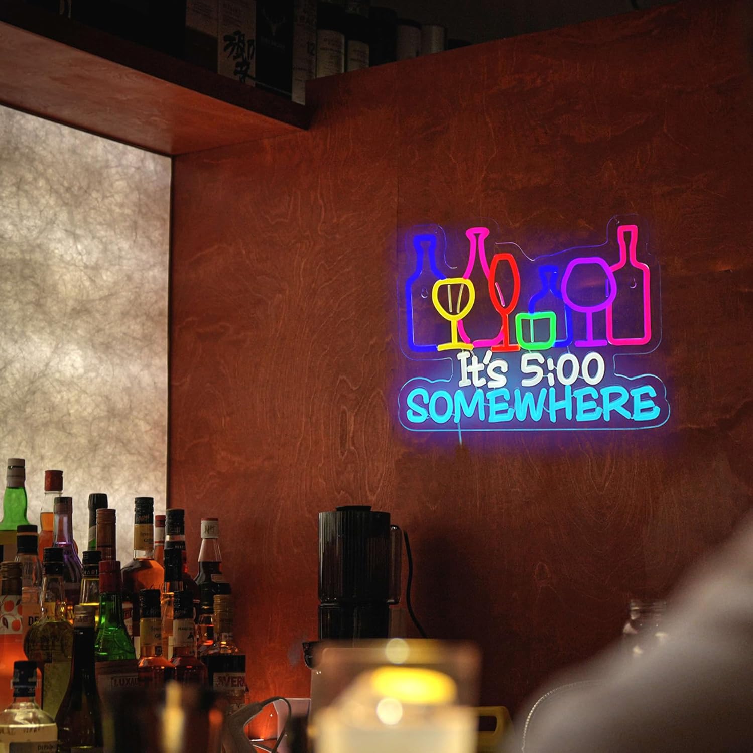 Het is 5 Uur Ergens Neonbord L - Wine Beer Photo recensie en prijs