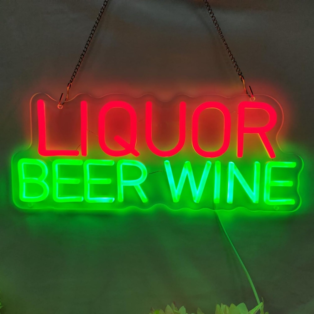 LED Neon Lichtreclame voor dra - Wine Beer Whiskey Year recensie en prijs