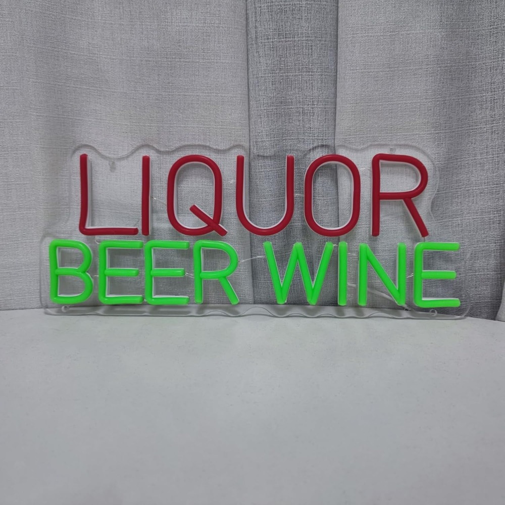 LED Neon Lichtreclame voor dra - Wine Beer Whiskey Year recensie en prijs