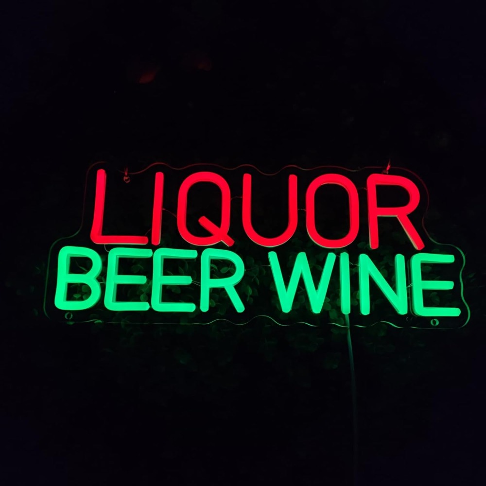 LED Neon Lichtreclame voor dra - Wine Beer Whiskey Year recensie en prijs