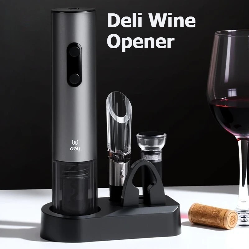 Deli elektrische wijnopener vo - Wine Beer Deli recensie en prijs