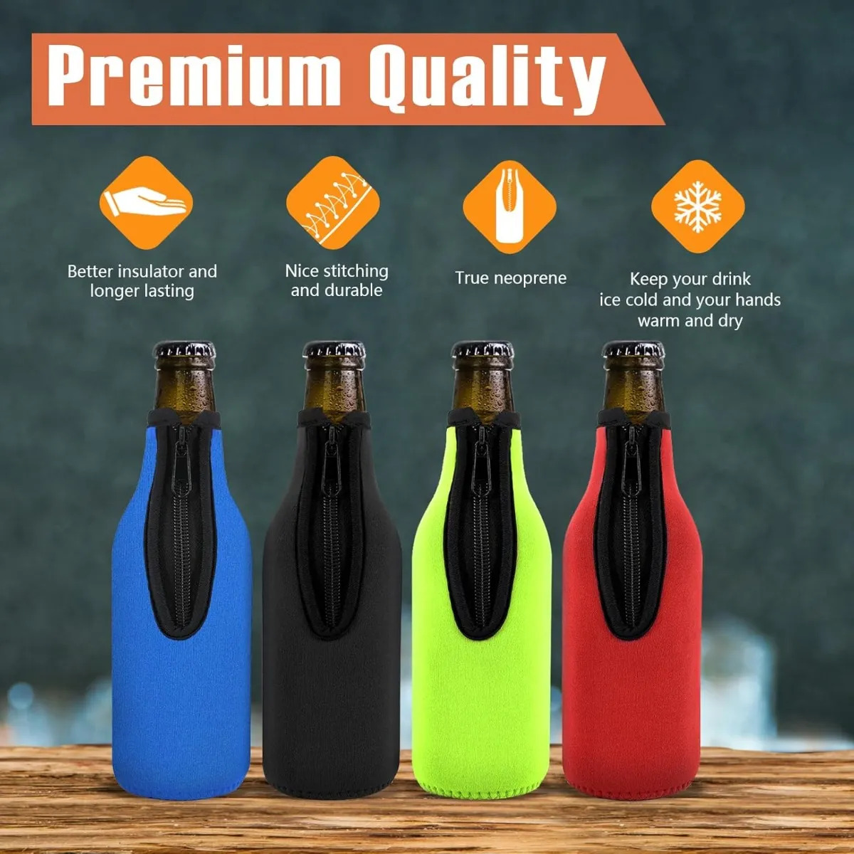 Bierflesisolatieriem, set van  - Wine Chiller Sleeve recensie en prijs