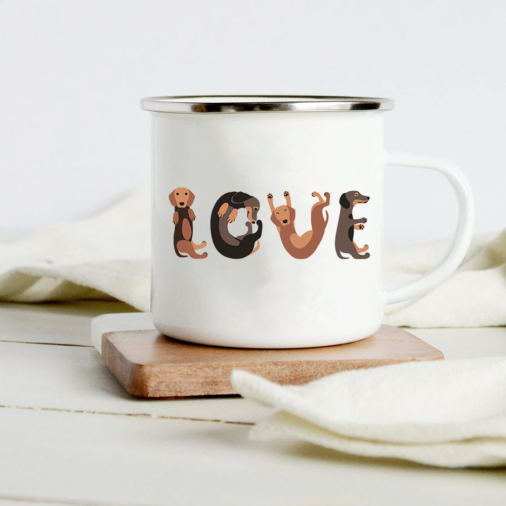 Grappige Teckel Print Creatiev - Wine Beer Coffee Drink recensie en prijs